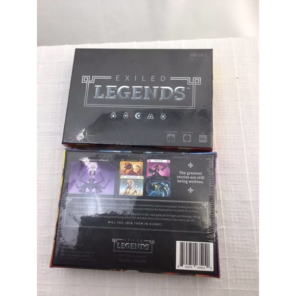 Exiled LEGENDS Strategy Card Game Lot. - Picture 1 of 14